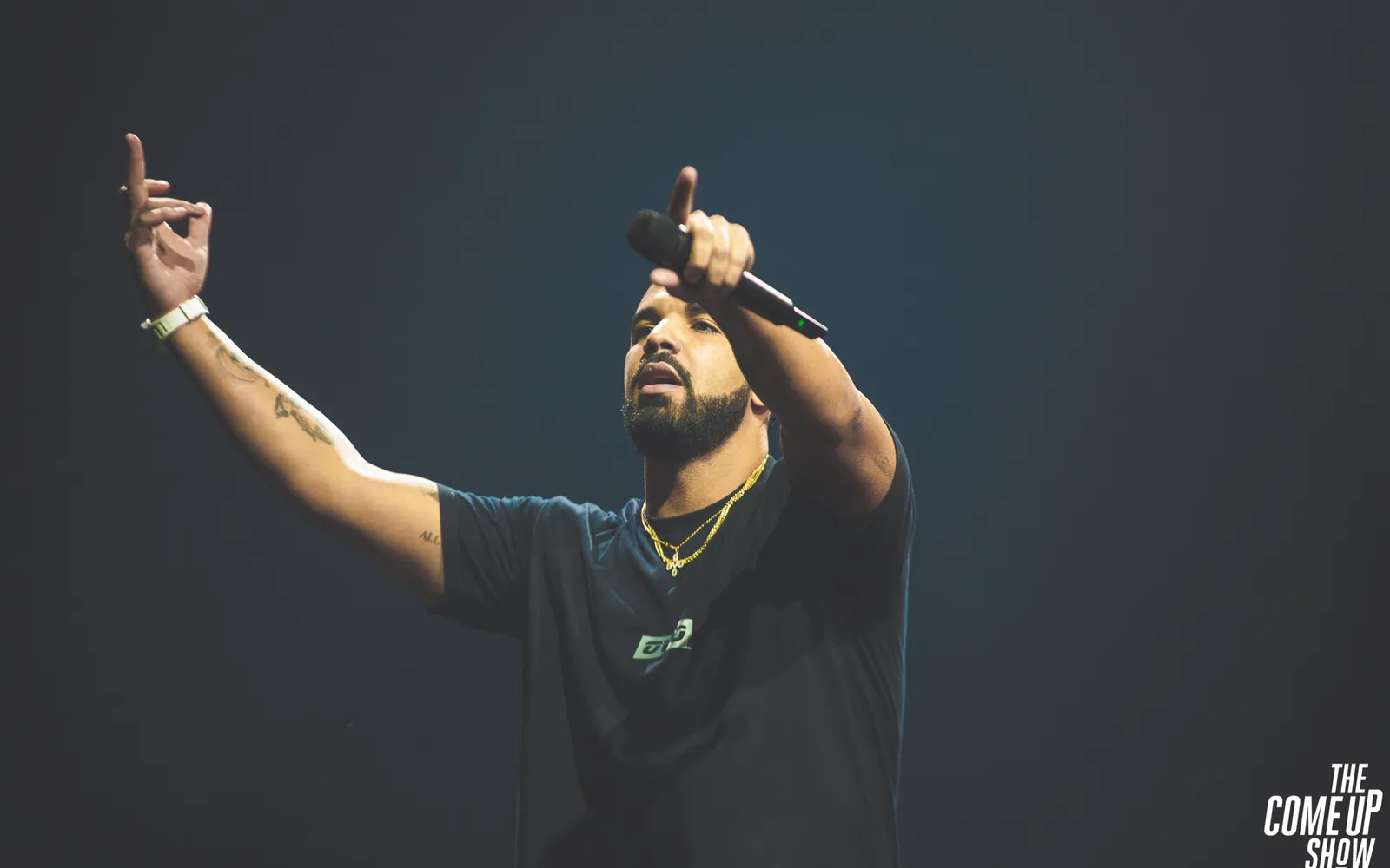 Drake performing on the Summer Sixteen Tour