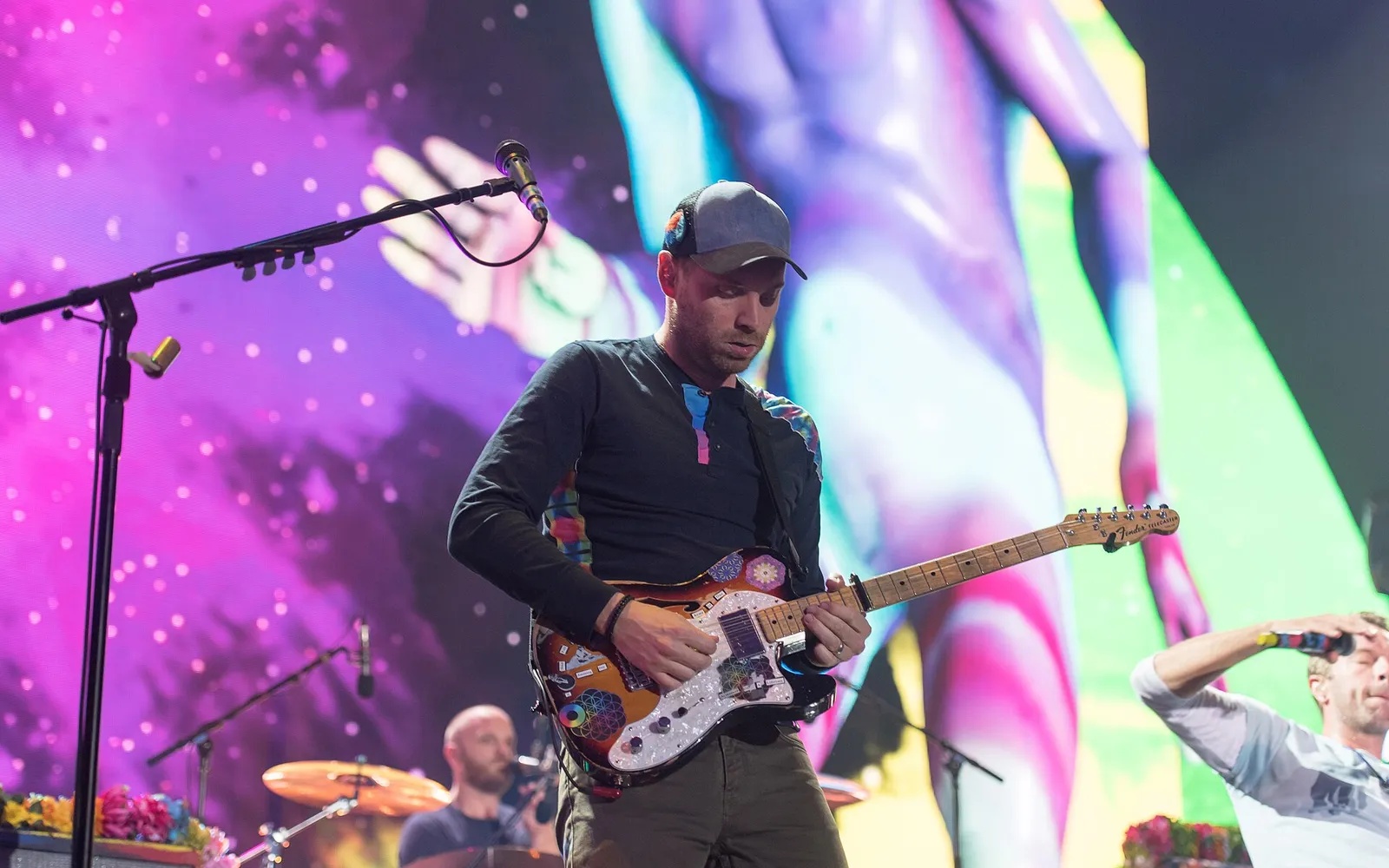 Coldplay performing at Global Citizen Festival Hamburg